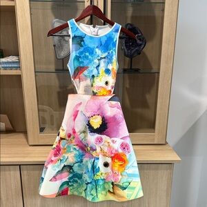 Clover Canyon Multicolor Floral Dress